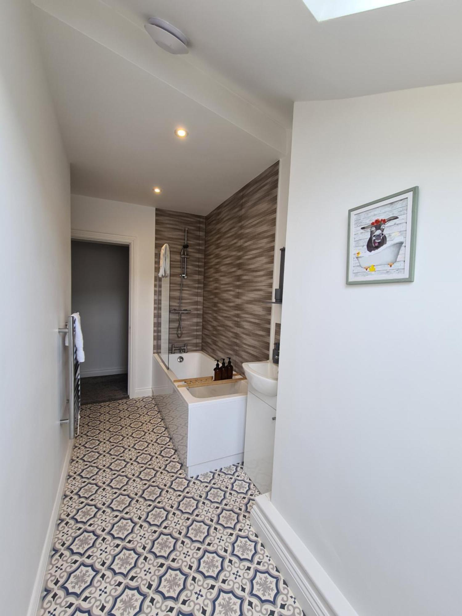 Modern River View Mytholmroyd Apartment Exterior foto